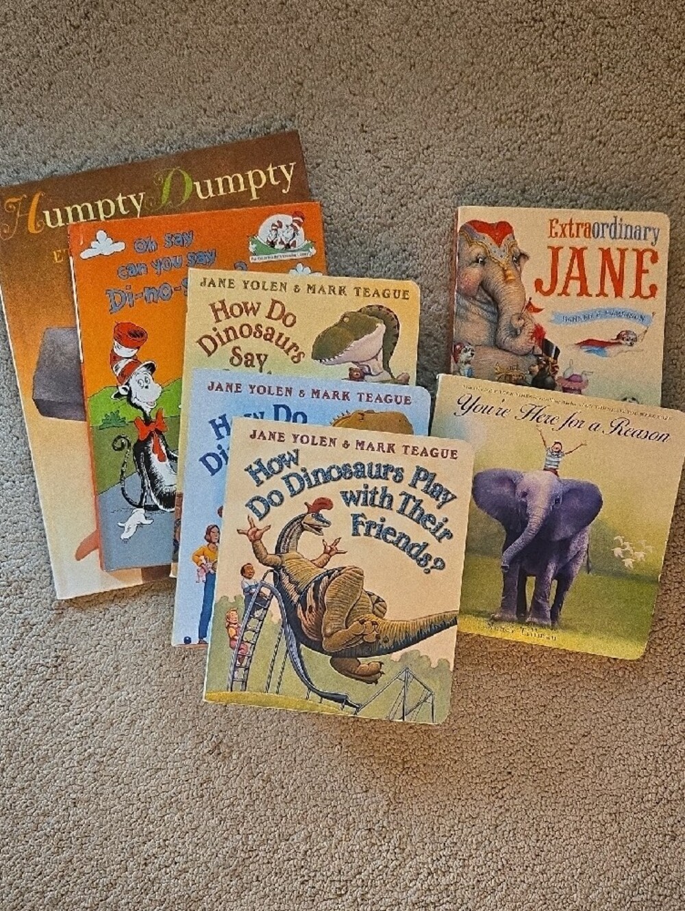 7 Children Picture Board Books